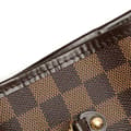 Miniatyrbilde 9 av 10: Pre-owned Louis Vuitton Damier Ebene Neverfull MM Brown