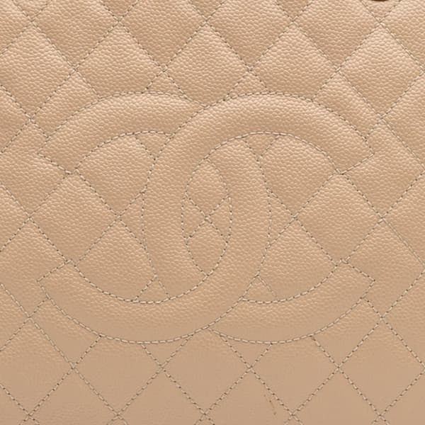 Pre-owned Chanel Caviar Grand Shopping Tote Brown