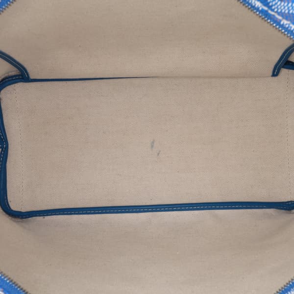 Pre-owned Goyard Goyardine Artois PM Blue