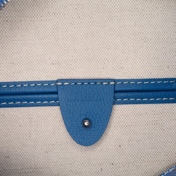 Pre-owned Goyard Goyardine Artois PM Blue