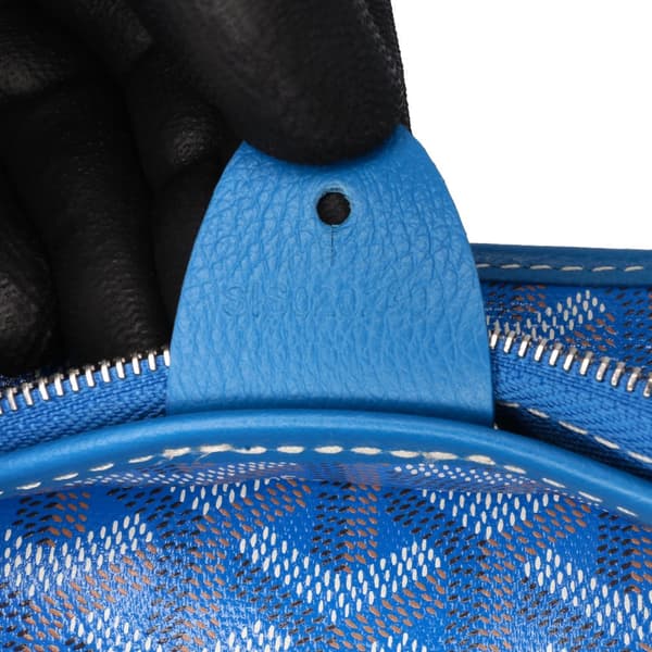 Pre-owned Goyard Goyardine Artois PM Blue