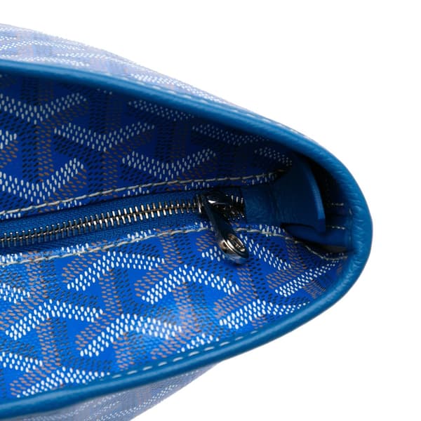 Pre-owned Goyard Goyardine Artois PM Blue