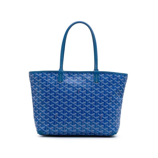 Pre-owned Goyard Goyardine Artois PM Blue