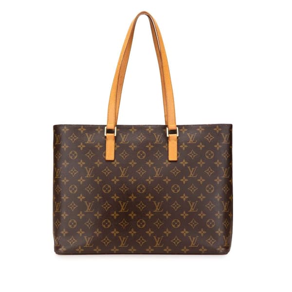 Pre-owned Louis Vuitton Monogram Luco Brown