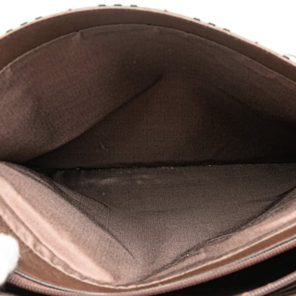 Pre-owned Burberry House Check Canvas Tote Brown