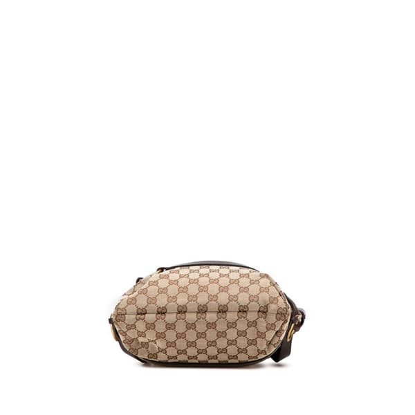 Pre-owned Gucci GG Canvas Tote Brown