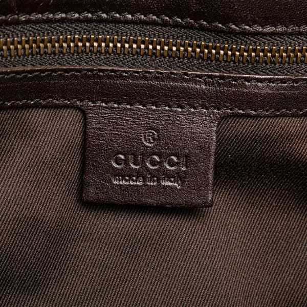 Pre-owned Gucci GG Canvas Tote Brown