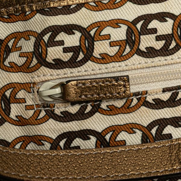 Pre-owned Gucci GG Canvas Princy Tote Brown