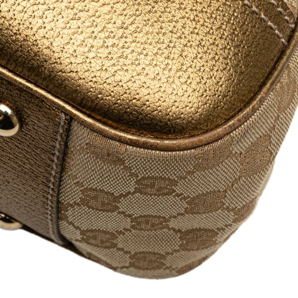 Pre-owned Gucci GG Canvas Princy Tote Brown