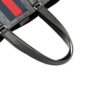 Miniatyrbillede 9 af 10: Pre-owned Gucci Large GG Supreme Web Tote Black