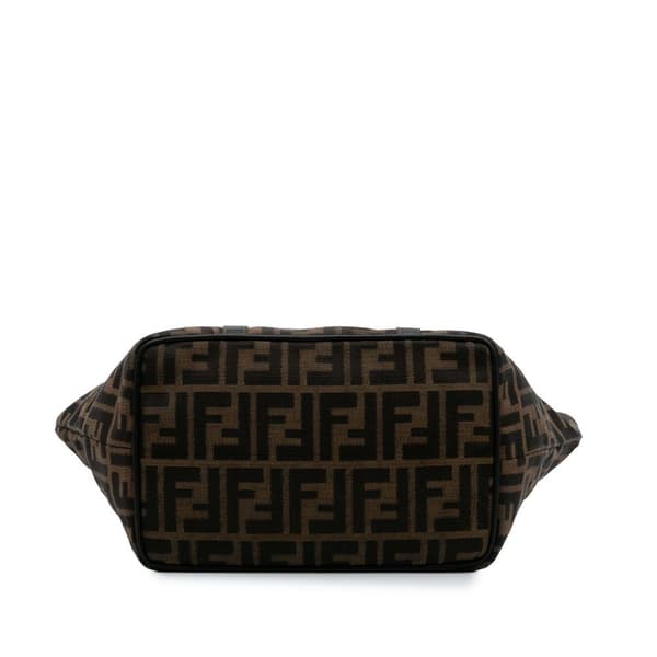 Pre-owned Fendi Zucca Canvas Tote Brown