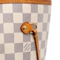Miniatyrbilde 8 av 10: Pre-owned Louis Vuitton Damier Azur Neverfull MM White