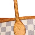 Miniatyrbilde 9 av 10: Pre-owned Louis Vuitton Damier Azur Neverfull MM White