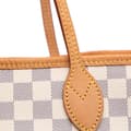 Miniatyrbilde 8 av 10: Pre-owned Louis Vuitton Damier Azur Neverfull MM White