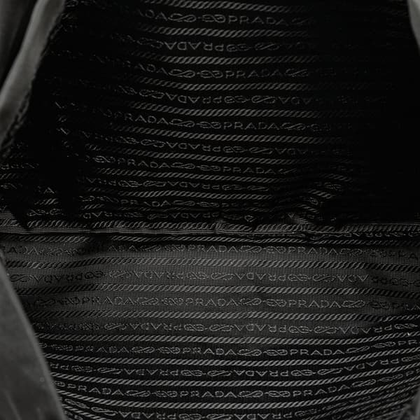 Pre-owned Prada Tessuto Tote Black