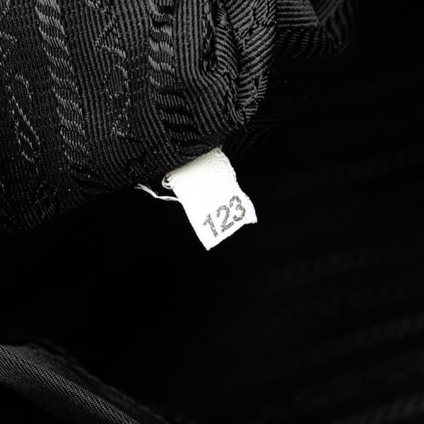 Pre-owned Prada Tessuto Tote Black