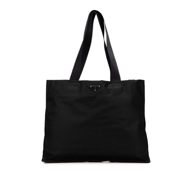Pre-owned Prada Tessuto Tote Black