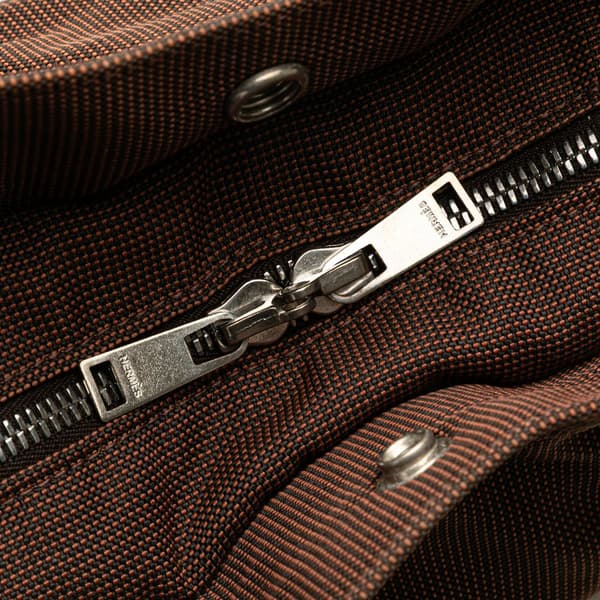 Pre-owned Hermès Canvas Herline MM Brown