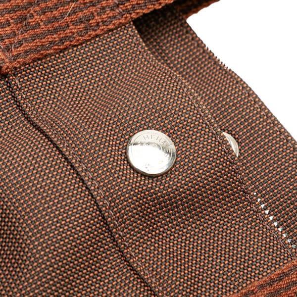 Pre-owned Hermès Canvas Herline MM Brown