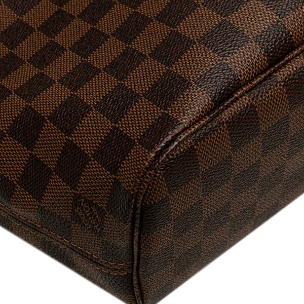 Pre-owned Louis Vuitton Damier Ebene Neverfull PM Brown