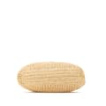 Pikkukuva 3 / 10: Pre-owned Prada Small Raffia Effect Crochet Embroidered Logo Tote Brown