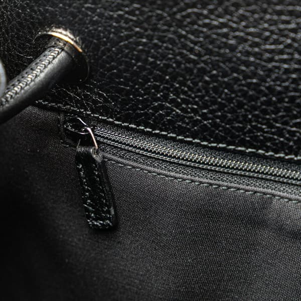 Pre-owned Gucci GG Nylon Gifford Tote Black