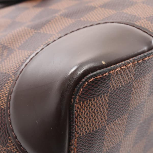 Pre-owned Louis Vuitton Damier Ebene Hampstead MM Brown