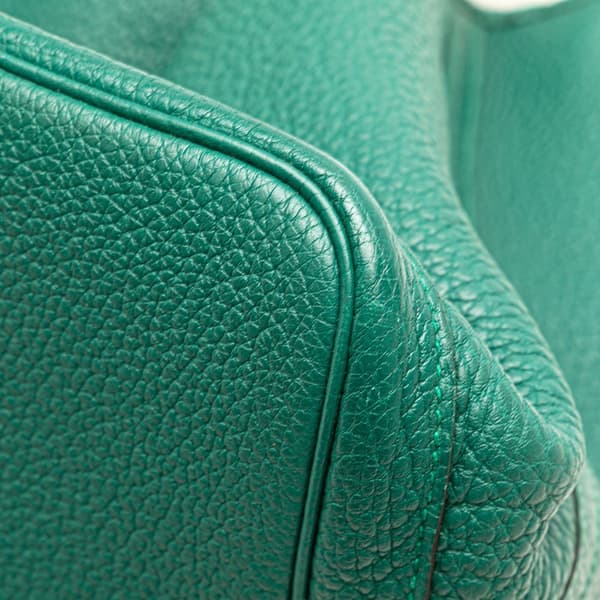Pre-owned Hermès Negonda Garden Party 36 Green