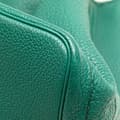 Miniatyrbild 7 av 10: Pre-owned Hermès Negonda Garden Party 36 Green