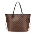 Miniatyrbilde 1 av 7: Pre-owned Louis Vuitton Damier Ebene Neverfull MM Brown