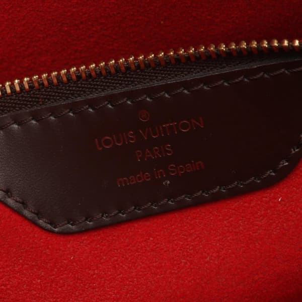 Pre-owned Louis Vuitton Damier Ebene Hampstead MM Brown
