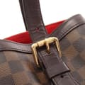 Miniatyrbild 8 av 9: Pre-owned Louis Vuitton Damier Ebene Hampstead MM Brown