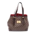 Miniatyrbild 1 av 9: Pre-owned Louis Vuitton Damier Ebene Hampstead MM Brown