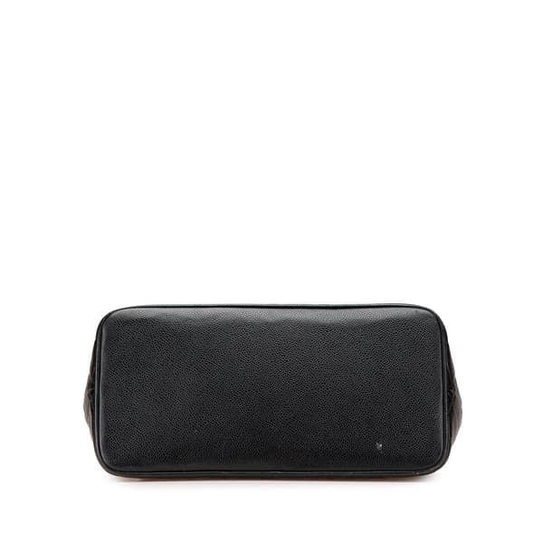 Pre-owned Chanel Caviar Medallion Tote Black