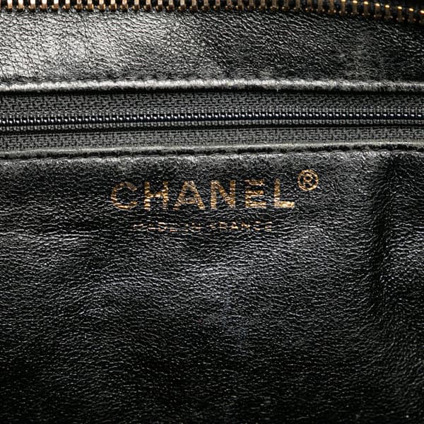 Pre-owned Chanel Caviar Medallion Tote Black