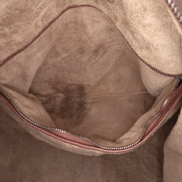Pre-owned Bottega Veneta Nappa Intrecciato Tote Brown
