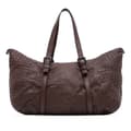 Pikkukuva 1 / 10: Pre-owned Bottega Veneta Nappa Intrecciato Tote Brown