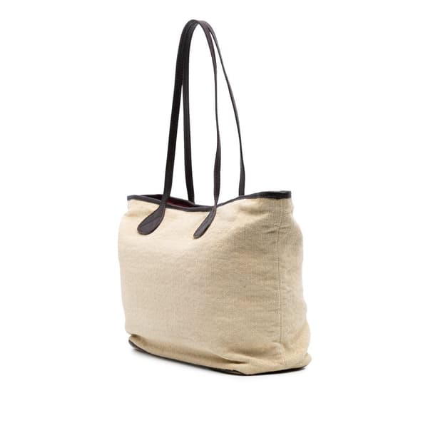 Pre-owned Celine Raffia Tote Brown