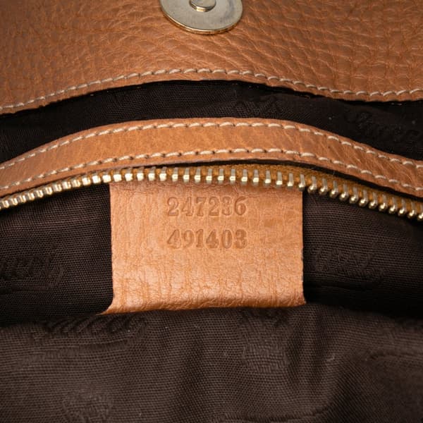 Pre-owned Gucci GG Canvas Tote Brown