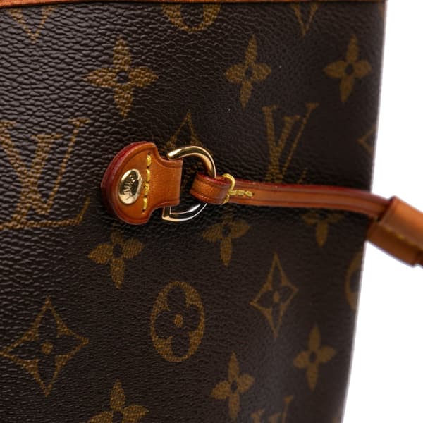 Pre-owned Louis Vuitton Monogram Neverfull GM Brown