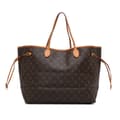 Miniatyrbilde 1 av 10: Pre-owned Louis Vuitton Monogram Neverfull GM Brown