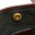 Miniatyrbild 9 av 10: Pre-owned Burberry Haymarket Check Coated Canvas Tote Brown