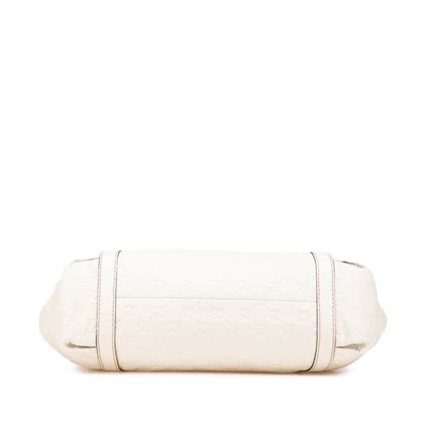 Pre-owned Gucci Guccissima New Ladies Tote White
