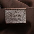 Miniatyrbild 5 av 10: Pre-owned Gucci GG Canvas Web Tote Brown
