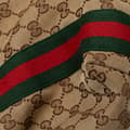 Miniatyrbild 8 av 10: Pre-owned Gucci GG Canvas Web Tote Brown