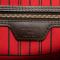 Miniatyrbilde 5 av 10: Pre-owned Louis Vuitton Damier Ebene Neverfull MM Brown