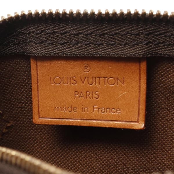 Pre-owned Louis Vuitton LOUIS VUITTON Mini Speedy Monogram Handbag M41534 PVC coated canvas leather Brown Used Women