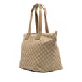 Miniatyrbilde 2 av 10: Pre-owned Gucci GG Canvas Web Tote Brown