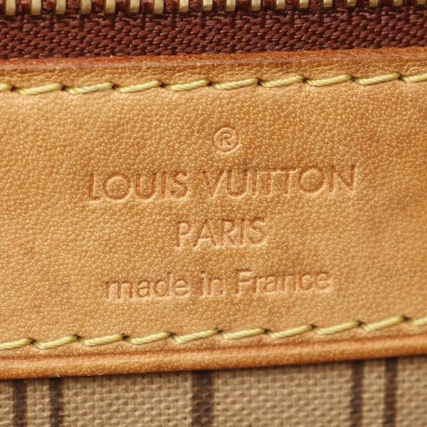 Pre-owned Louis Vuitton Monogram Neverfull MM Brown