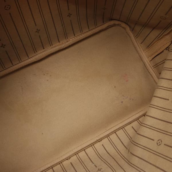 Pre-owned Louis Vuitton Monogram Neverfull MM Brown
